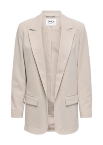 Only Damen Longblazer "ONLCAROLINA LIFE L/S OPEN BLAZER CC TLR", bunt, modisch, Gr. 36, unifarben, Obermaterial: 98% Polyester, 2% Elasthan, Blazer