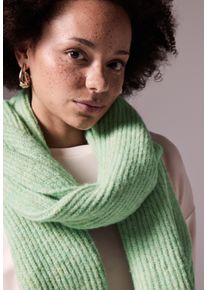 Damen Schal, grün, casual, STREET ONE STUDIO, unifarben, Stoff, 97% Polyester, 3% Elasthan, Modetücher, softer Materialmix