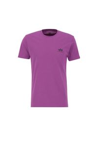 Herren T-Shirt "Alpha Industries Men - T-Shirts Basic T Small Logo", pink, Gr. M, Alpha Industries, Obermaterial: 100% Baumwolle, Shirts