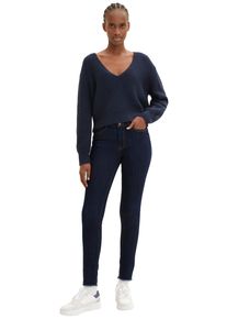 Damen Ankle-Jeans "Extra Skinny Ankle Jeans", blau, modisch, Gr. 32, Tom Tailor Denim, unifarben, Denim/Jeans, Obermaterial: 72% Baumwolle, 26%