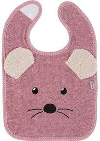 Sterntaler Baby Lätzchen "Klettlätzchen Plastik, Mabel, rosa", rosa, Baumwolle, Polyester, Lätzchen