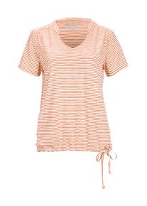 Killtec Damen T-Shirt "Lilleo WMN TSHRT F", rot, sportlich, Gr. 40, Oberstoff: 94% Polyester, 6% Elasthan, Shirts, Gestreiftes, schnelltrocknendes