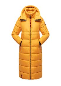 Navahoo Damen Steppmantel "Kristallblume", gelb, modisch, Gr. XXL, Obermaterial: 100% Polyester, Futter: 100% Polyester, Wattierung: 100% Polyester,