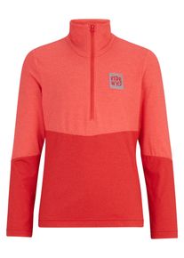 Ziener Kinder Sweatshirt "JARPS", rot, Gr. 152, Obermaterial: 88% Polyester recycelt, 12% Elasthan, Sweatshirts