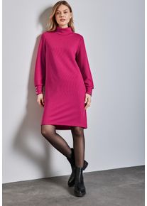 Street One Damen Strickkleid, pink, casual, Gr. 36, Web, Obermaterial: 58% Polyester, 40% Viskose, 2% Elasthan, Kleider