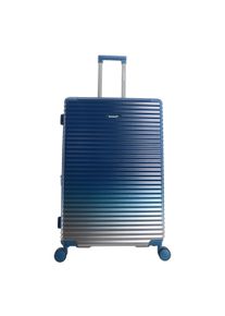 Saxoline Koffer "Elite", blau, casual, Koffer, mit robuster ABS/PC-Hülle