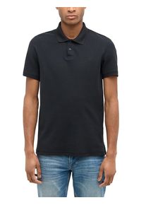 Mustang Herren Poloshirt "PACO", schwarz, casual, Gr. XXL, Jersey, Obermaterial: 100% Baumwolle, Shirts