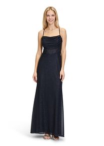 Vera Mont Damen Abendkleid "Vera Mont Abendkleid im Glitzer-Look", blau, Gr. 34, Netz, Obermaterial: 100% Polyester. Futter: 100% Polyester.,