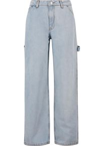 2Y STUDIOS Damen Bequeme Jeans "2Y Studios 2Y Anela Worker Baggy Jeans", blau, casual, Gr. 30, unifarben, 100% Baumwolle, Jeans
