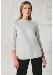 Cecil Damen Strickpullover, weiß, casual, Gr. XXL, unifarben, Web, Stoff, 37% Baumwolle, 34% Polyacryl, 26% Polyester, 3% Elasthan, Pullover, aus