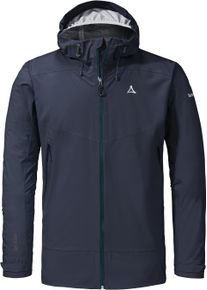 Schöffel SCHÖFFEL Herren Windbreaker "NAVY BLAZER", blau, sportlich, Gr. 46, unifarben, Taft, Obermaterial: 100% Nylon, Jacken