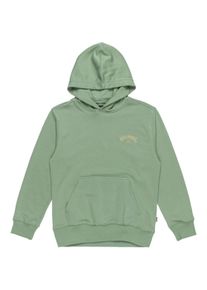 Billabong Kinder Hoodie "Foundation", grün, Gr. S, 55% Baumwolle, 25% Baumwolle, 20% Polyester, Sweatshirts
