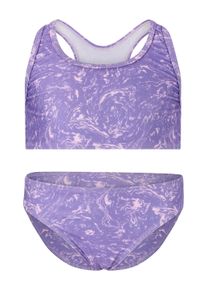 ZIGZAG Damen Balconette-Bikini "Zita", lila, sportlich, Gr. 116, mehrfarbig, 80% Polyamid, 20% Elasthan, Bikini-Sets, mit trendigem Muster