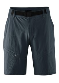 Gonso Herren Fahrradhose "Arico Basic", grau, Gr. M, 90% Polyamid, 10% Elastan, Hosen, kurze Herren Radhose mit Sitzpolster, wasserabweisend, inkl.