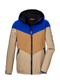 Killtec Kinder Funktionsjacke "KOS 93 BYS JCKT", beige, sportlich, Gr. 164, Oberstoff: 100% Polyester, Futter: 100% Polyester, Jacken, Wind- u