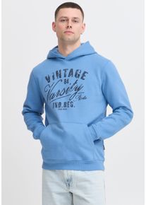 Blend Herren Kapuzensweatshirt "BHJULIUS Sweatshirt", blau, modisch, Gr. XXL, bedruckt, Sweatware, Obermaterial: 60% Baumwolle, 40% Polyester,