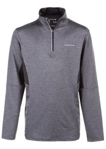 Endurance Kinder Strickpullover "Lanbark", schwarz, sportlich, Gr. 140, unifarben, 85% Polyester, 15% Elasthan, Pullover, aus atmungsaktivem