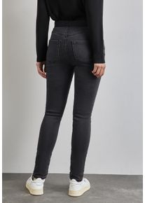 Street One Damen Skinny-fit-Jeans, grau, casual, Gr. 46, unifarben, Jeans, 55% Modal, 26% Baumwolle, 17% Polyester, 2% Elasthan, Jeans, High Waist
