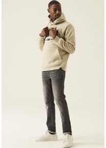 Garcia Herren Hoodie "Sweatshirt Garcia", beige, casual, Gr. S, bedruckt, Obermaterial: 80% Baumwolle, 20% Polyester, Sweatshirts