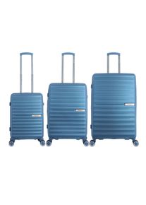 Saxoline Koffer "Resort", blau, Polypropylen, casual, Koffer, aus Polypropylen