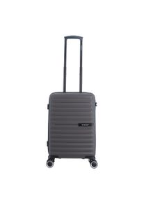 Saxoline Koffer "Fiesta", grau, Polypropylen, casual, Koffer, Gefertigt aus Polypropylen Material