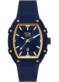 Ice Watch ICE-WATCH Damen Quarzuhr "ICE boliday - Plastic - Small - 3H + Date", blau, Armbanduhren, Armbanduhr, Damenuhr, Silikonarmband, Datum, analog