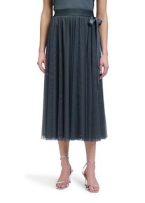 Vera Mont Damen Maxirock "Vera Mont Tüllrock im Layer Look", grau, feminin, Gr. 34, Tüll, Obermaterial: 100% Polyester. Futter: 100% Polyester.,