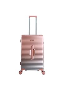 Saxoline Koffer "Elite Trunk", rosa, casual, Koffer, mit einer robusten ABS/PC-Schale
