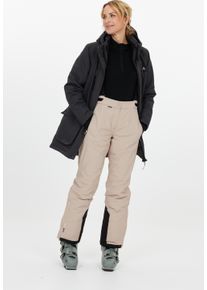 WHISTLER Damen Skihose "Drizzle", grau, sportlich, Gr. 44, unifarben, 100% Polyester, Hosen, mit wasserabweisender Membran