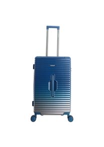 Saxoline Koffer "Elite Trunk", silber, casual, Koffer, mit einer robusten ABS/PC-Schale