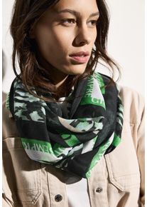 Cecil Damen Loopslate khaki, casual, bedruckt, Stoff, 100% Modal, Modetücher, aus Modal