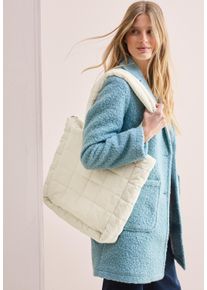 Cecil Damen Shopper, beige, Nylon, Taschen, lässig umgeschlagen