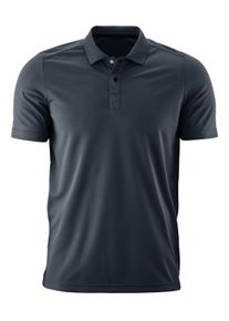 Gonso Herren Radtrikot "Almas", blau, Gr. M, 100% Polyester, Trikots, Herren Fahrradtrikot kurzarm, elastisches und atmungsaktives Radshirt