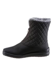Classic Basics Damen Stiefelette, Gr. 37, schwarz, Textil, sportlich, Schuhe