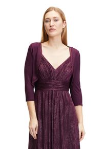 Vera Mont Damen Bolerojacke "Vera Mont Bolero-Jacke figurbetont", lila, festlich, Gr. 46, Jersey, Obermaterial: 92% Viskose, 8% Elasthan. Besatz: