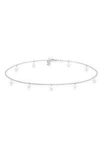Elli Damen Collier "Choker Kette Sterne Astro 925 Sterling Silber", 36, ohne Stein, Silber 925 (Sterlingsilber), L: 36cm, silber, Silber 925