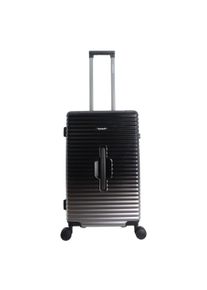 Saxoline Koffer "Elite Trunk", silber, casual, Koffer, aus ABS/PC-Material