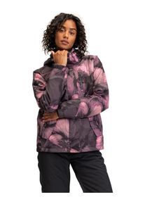 Roxy Damen Snowboardjacke "Roxy Jetty"schwarz pansy pansy, Gr. L, 55% Polyester, 45% Polyester, Jacken