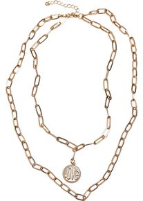 Urban Classics Halsreif "Urban Classics Damen Love Basic Necklace", one size, gold, Halsketten