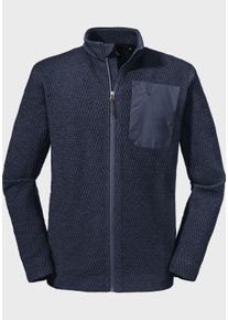 Schöffel SCHÖFFEL Herren Fleecejacke "Fleece Jacket Genua M", blau, modisch, Gr. 50, Oberstoff : 89% Polyester 10% Lyocell 1% Elasthan Oberstoff Tasche: