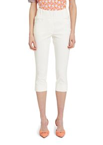 Betty Barclay Damen Stretch-Hose "Betty Barclay Stretch-Hose ohne Verschluss", weiß, casual, Gr. 44, Obermaterial: 75% Viskose, 20% Polyamid, 5%