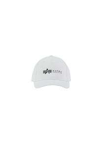 Damen Trucker Cap "Alpha Industries Accessoires - Headwear Alpha Cap", weiß, Alpha Industries, Obermaterial: 100% Baumwolle, Caps