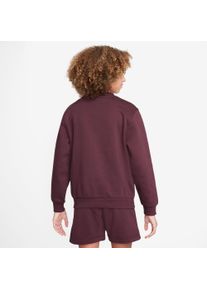 Nike Sportswear Kinder Sweatshirt "CLUB FLEECE BIG KIDS' SWEATSHIRT", rot, sportlich, Gr. XL, Obermaterial: 80% Baumwolle, 20% Polyester, Sweatshirts