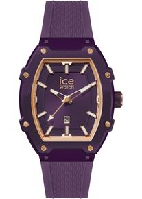 Ice Watch ICE-WATCH Damen Quarzuhr "ICE boliday - Plastic - Small - 3H + Date", lila, Armbanduhren, Armbanduhr, Damenuhr, Silikonarmband, Datum, analog
