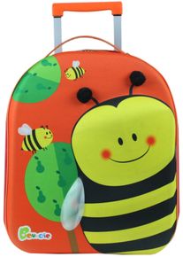 Bayer Chic 2000 CHIC2000 Kinder Kinderkoffer "Bouncie, Bienchen", orange, Koffer