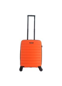 Saxoline Koffer "Flow", orange, casual, Koffer, aus robustem ABS/PC-Material
