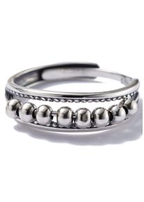 Firetti Damen Fingerring "Schmuck Geschenk Silber 925 Silberring Anti-Stress Meditationsring", 5 g, Silber 925 (Sterlingsilber), 4mm, silber, Silber