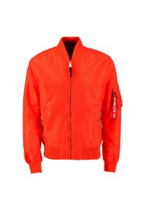 Herren Bomberjacke "Alpha Industries Men - Bomber Jackets MA-1 TT Two Tone", rot, Gr. S, Alpha Industries, Obermaterial: 100% Nylon, Futter: 100%