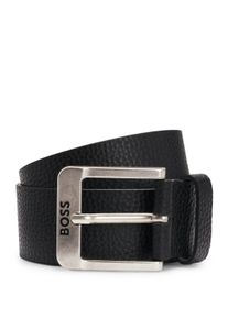 BOSS Damen Ledergürtel "Jemio-Gr_Sz40", schwarz, casual, Gr. 110, unifarben, Leder, Gürtel, mit Logoprägung