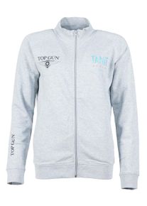 Top Gun Herren Sweater "NB20121", grau, Gr. XXL, Obermaterial: 90% Baumwolle, 10% Viskose, Sweatshirts